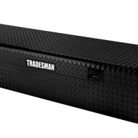 Tradesman Aluminum Economy Cross Bed Truck Tool Box (72in.) - Black