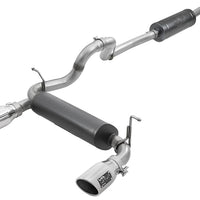 Rebel Series 2.5in 304 SS Cat-Back Exhaust w/ Polished Tips 2018+ Jeep Wrangler (JL) V6 3.6L