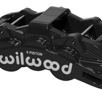 Wilwood Caliper Black SX6R 4.04in Piston 1.25in Disc