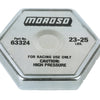 Moroso Racing Radiator Cap - 23-25lbs