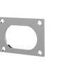 QTP Low Profile Weld-On QTEC Low Profile 4 Bolt Flange