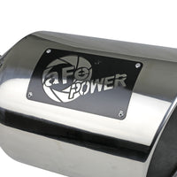 aFe Power MACH Force-Xp 304 Stainless Steel Clamp-on Exhaust Tip - Polished