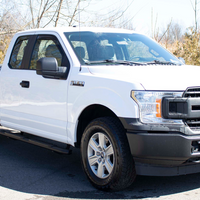 Fishbone Offroad 09-14 Ford F150 Super Crew Cab Oval Side Steps - Black Textured