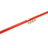 BMR 05-14 S197 Mustang Chrome Moly Panhard Rod w/ Double Adj. Rod Ends - Red