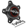 Race Star 5 Lug Cap Short Plastic Dark Star (incl. Medallion & Screws)