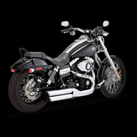 Vance & Hines HD Dyna Fatbob/Wide 08-16 3In Sli Slip-On Exhaust