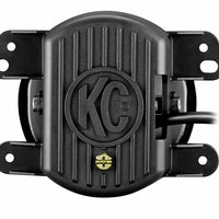 KC HiLiTES 07-09 Jeep JK Gravity G4 LED Light 10w SAE/ECE Clear Fog Beam (Single)