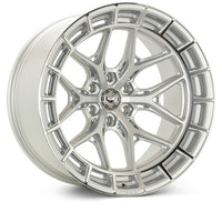 Vossen HFX-1 24x10 / 6x135 / ET25 / Deep / 87.1 CB - Silver Polished Wheel