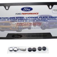 Ford Racing Stainless Steel Ford Performance License Plate Frame