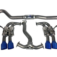 Invidia 11-14 WRX/STi Gemini 80mm Full Titanium 101mm Quad Tip Cat-Back Exhaust