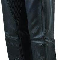 River Road Sierra Leather Chaps Black Womens - Small