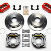 Wilwood Dynapro Low-Profile 11.00in P-Brake Kit - Red New Big Ford 2.50in Offset