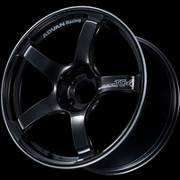 Advan TC4 18x9.5 +12 5-114.3 Racing Black Gunmetallic and Ring Wheel