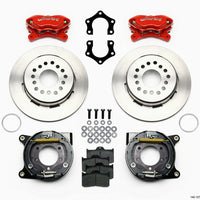 Wilwood Forged Dynalite P/S Park Brake Kit Red Mopar/Dana 2.50in Off w/Snap Ring Brng