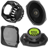 Boss Audio Systems Harley Davidson 6 x 9 Inch Saddlebag Speaker Kit