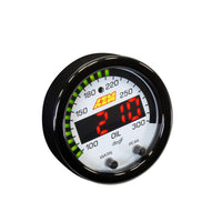 AEM X-Series Temperature 100-300F Gauge Kit (ONLY Black Bezel and Water Temp. Faceplate)