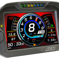 AEM CD-7 Logging GPS Enabled Race Dash Carbon Fiber Digital Display w/o VDM (CAN Input Only)