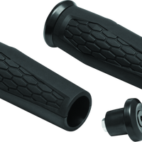 Kuryakyn Hex Grips 1inch Universal Black