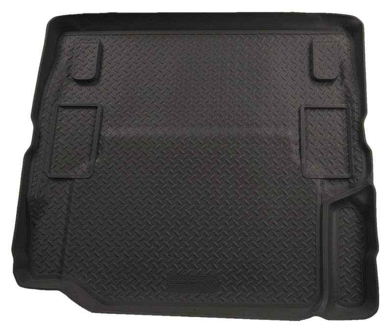 Husky Liners 07-10 Jeep Wrangler Classic Style Black Rear Cargo Liner