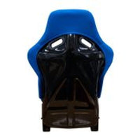 NRG FRP Bucket Seat (Blue Cloth) - Large