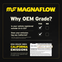 MagnaFlow Conv Univ 3 Single O2 Boss