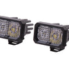 Diode Dynamics Stage Series 2 In LED Pod Pro - White Combo Standard ABL (Pair)