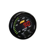 AEM X-Series Temperature 100-300F Gauge Kit (ONLY Black Bezel and Water Temp. Faceplate)