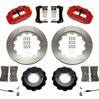 Wilwood Narrow Superlite Red 6R Front Kit 14in Slotted Rotor w/ Lines 05-15 Toyota Tacoma