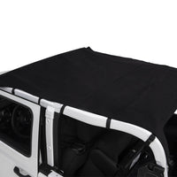 Rampage 2018-2019 Jeep Wrangler(JL) Unlimited Sport 4-Door California Ext.Brief-OE Style - Black