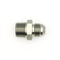 DeatschWerks 8AN Male Flare To 1/2in. Male NPT Adapter