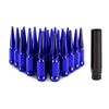 Mishimoto Mishimoto Steel Spiked Lug Nuts M12 x 1.5 24pc Set Blue