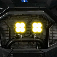 Diode Dynamics SS3 LED Bumper 1 3/4 In Roll Bar Kit Pro - Yellow SAE Fog (Pair)