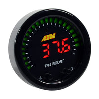 AEM X-Series Tru-Boost Controller Gauge w/ Boost Control Solenoid 80PSIg Internal MAP Sensor