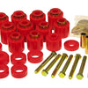 Prothane 87-96 Jeep YJ 1in Lift Body Mount Kit - Red