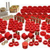 Energy Suspension 07-11 Jeep JK 4dr Red Hyper-Flex Master Bushing Set