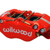 Wilwood Caliper-Dynapro Dust-Boot 5.25in Mount - Red 1.75in Pistons .81in Disc