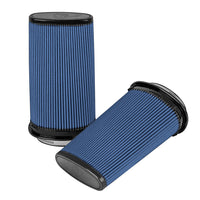 aFe Momentum Replac Air Filter w/Pro 5R Media (Pair) 5x2.25in F/6.25x3.75in B/5.25x2.25in T/11in H