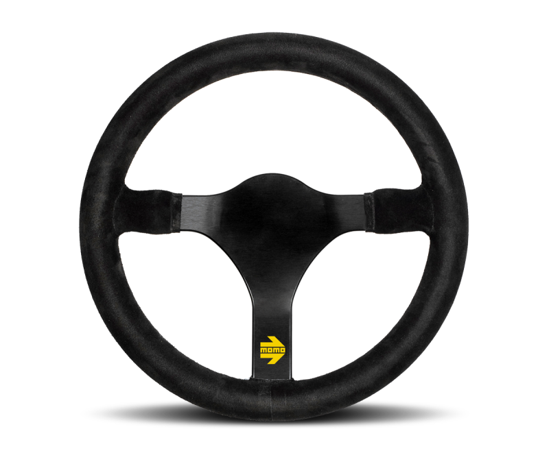 Momo MOD31 Steering Wheel 320 mm -  Black Suede/Black Spokes