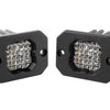 Diode Dynamics Stage Series C1 LED Pod Sport - White Flood Flush ABL (Pair)