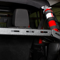 Fishbone Offroad Padded Roll Bar Black Fire Extinguisher Holder