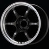 Advan RG-D2 18x9.5 +35 5-114.3 Machining & Black Gunmetallic Wheel