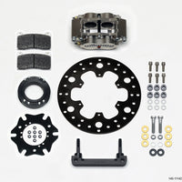 Wilwood Billet Narrow Dynalite Radial Mount Rear Inboard Midget Kit 10.50in x 0.35 Drilled Disc