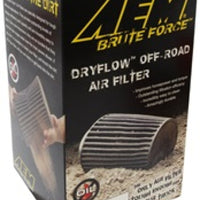 AEM 3.5 in x 9 in Dryflow Conical Air Filter