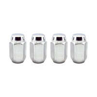 McGard Hex Lug Nut (Cone Seat) 1/2-20 / 13/16 Hex / 1.5in. Length (4-Pack) - Chrome