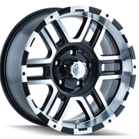 ION Type 179 20x9 / 6x139.7 BP / 12mm Offset / 106mm Hub Black/Machined Wheel