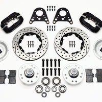 Wilwood Forged Dynalite Front Kit 10.75in Drilled Rotor Art Morrison Strut