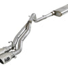 aFe Rebel Series 2.5in SS Cat-Back Exhaust w/ Polished Tip 07-18 Jeep Wrangler (JK) V6 3.6/3.8L 4dr