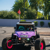 Rigid Industries x SHREDDY 360-Series 6in Lights w/Wt Bcklght (2) + 6 Covers (2 Pink/2 Teal/2 Blk)