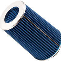 Spectre Adjustable Conical Air Filter 9-1/2in. Tall (Fits 3in. / 3-1/2in. / 4in. Tubes) - Blue