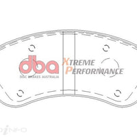 DBA 06-18 Ford Transit XP Extreme Performance Brake Pads